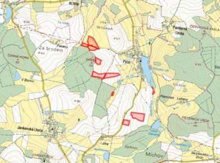 fotografie | Prodej - pozemek, zemědělská půda, 64 632 m²