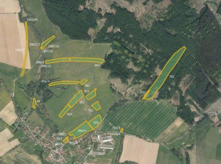 fotografie | Prodej - pozemek, zemědělská půda, 46 939 m²
