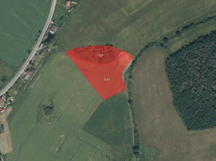 fotografie | Prodej - pozemek, zemědělská půda, 9 648 m²