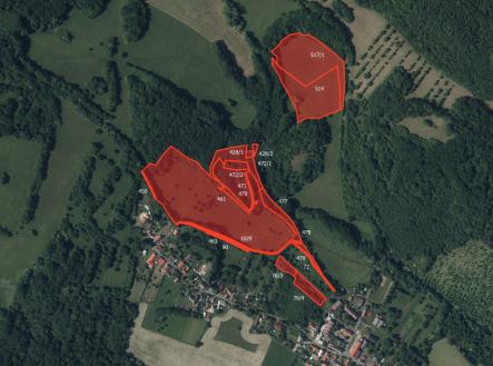 fotografie | Prodej - pozemek, trvalý travní porost, 61 253 m²