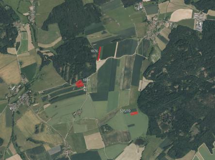 fotografie | Prodej - pozemek, zemědělská půda, 9 293 m²