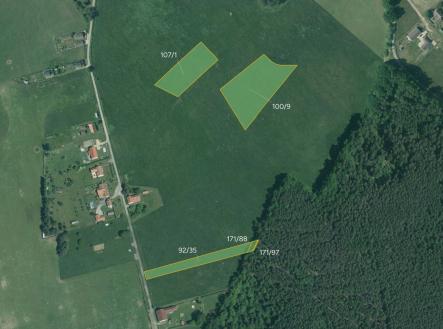fotografie | Prodej - pozemek, trvalý travní porost, 10 797 m²