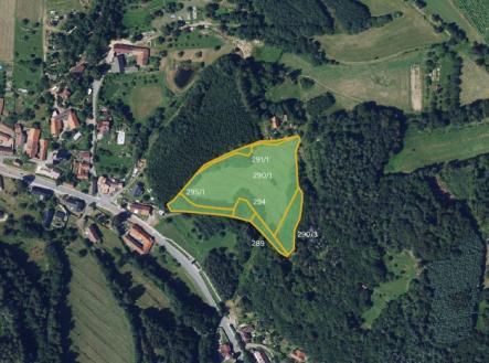 fotografie | Prodej - pozemek, trvalý travní porost, 26 474 m²