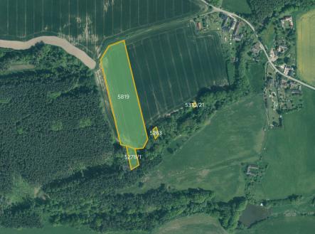 fotografie | Prodej - pozemek, zemědělská půda, 17 072 m²