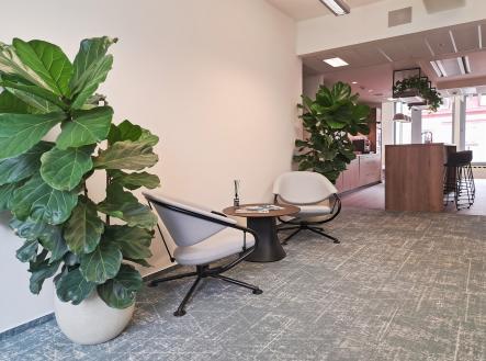 Signature_Prague, Signature OFFY_Czech Republic_Centre 8545_Business lounge 9 | Pronájem - kanceláře, 110 m²