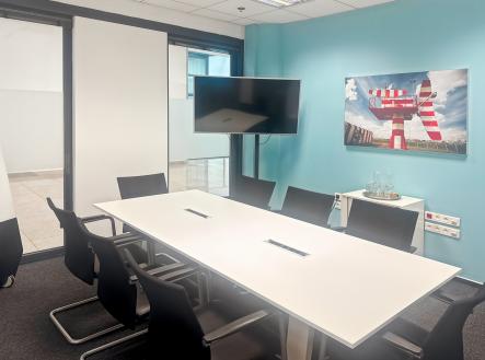 Regus_Prague, Airport_Czechia_Centre 4219_Board room | Pronájem - kanceláře, 110 m²