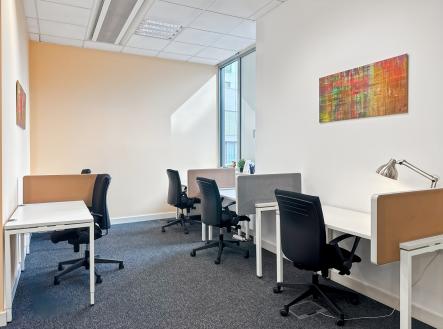 Regus_PRAGUE, River Garden _Czech Republic_Centre 3678_Co-working 1 | Pronájem - kanceláře, 30 m²
