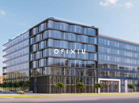 TITANIUM - projekt | Pronájem - kanceláře, 1 500 m²