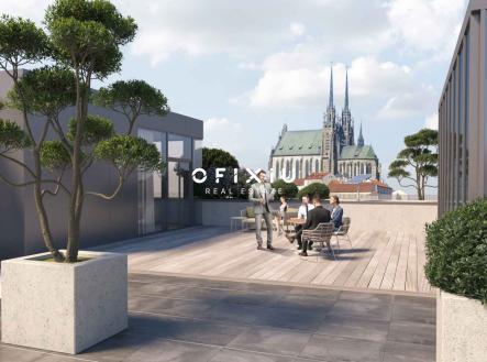 Skylight X - terasa III | Pronájem - kanceláře, 1 500 m²