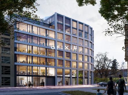 1 | Pronájem - kanceláře, 500 m²