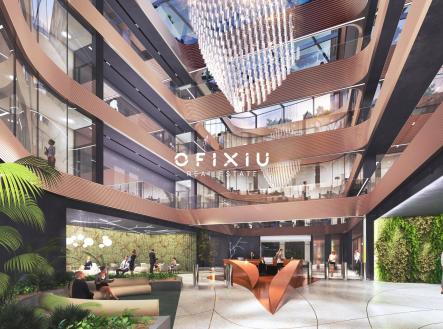 ORION_ATRIUM_01 | Pronájem - kanceláře, 500 m²