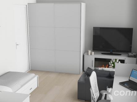 37 postel.jpg | Prodej bytu, 1+1, 28 m²