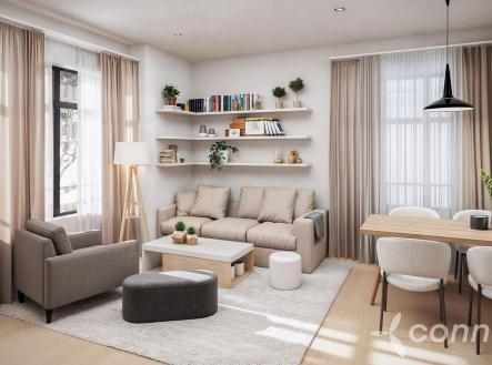 pohled_int_4 - byt 4.jpg | Prodej bytu, 2+kk, 54,7 m²