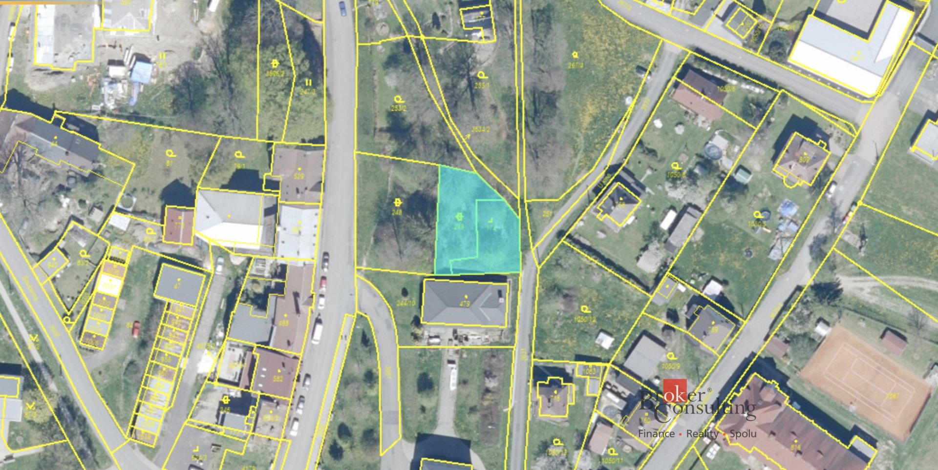 Prodej, pozemky/bydlení, 580 m2, Hranice, Cheb [ID 75018]