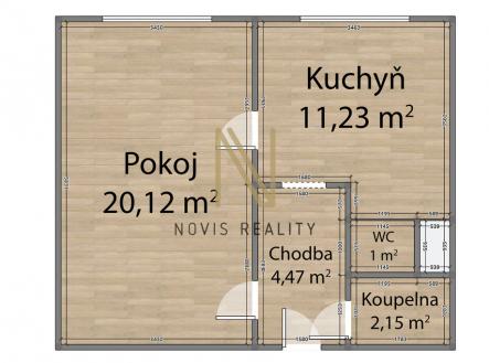 rozmery-3.jpg | Prodej bytu, 1+1, 40 m²