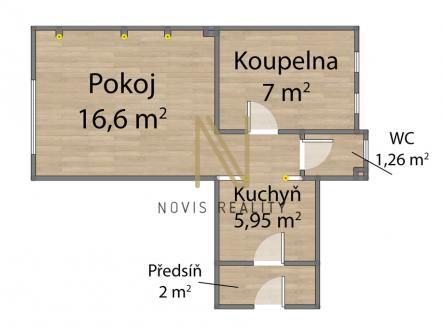 rozmery-ap-3.jpg | Pronájem bytu, 1+1, 32 m²