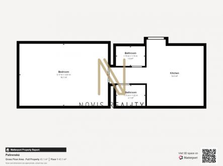 pudorys.png | Pronájem bytu, 1+1, 35 m²