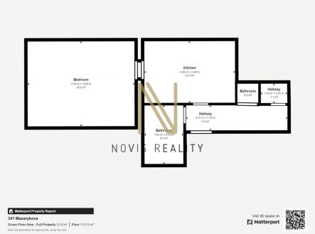 341-masarykova-floor-1.png | Pronájem bytu, 1+1, 65 m²