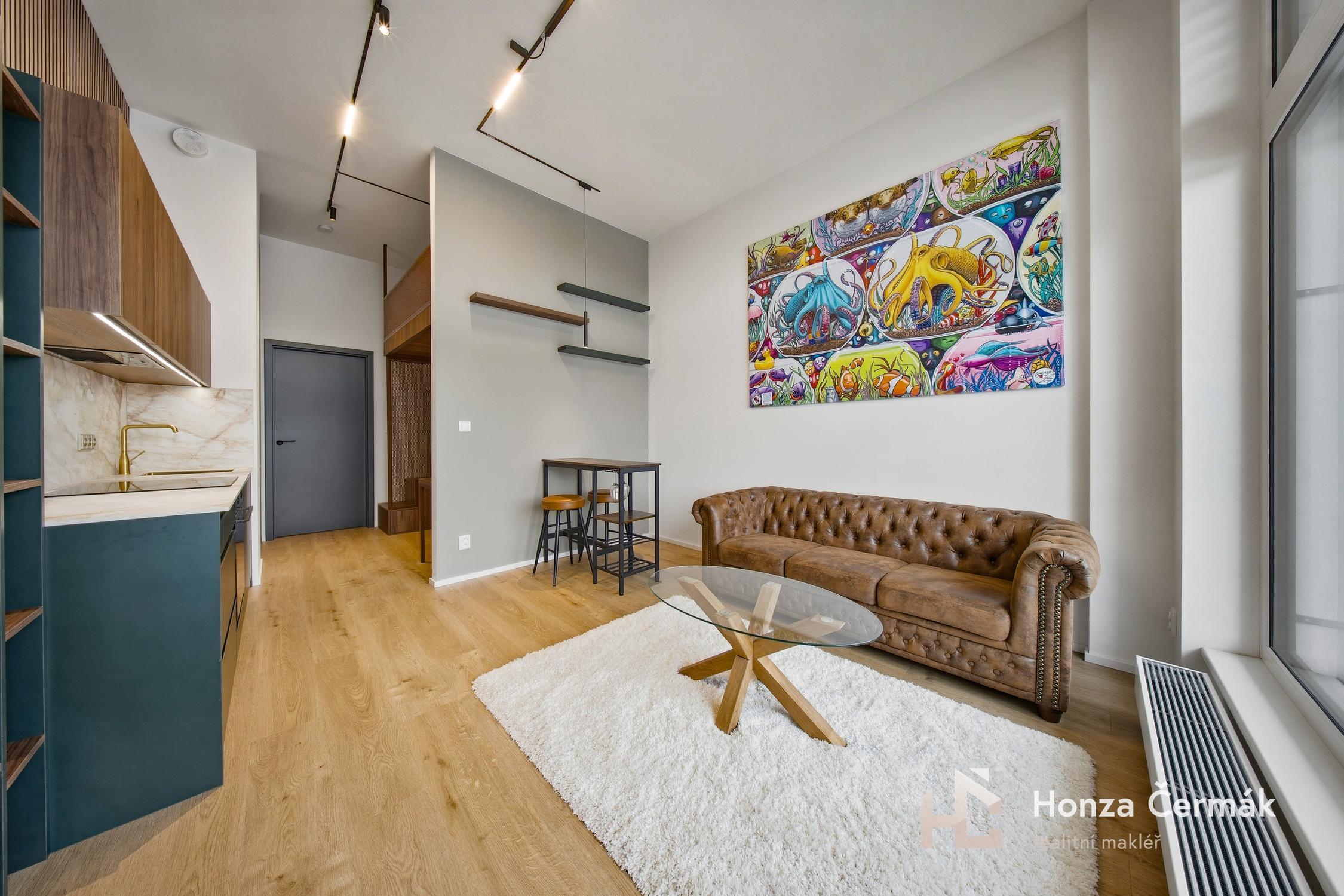 Pronájem byt 1 + kk, 42㎡|Brno-město, Jihomoravský kraj, Brno, Černá Pole, 613 00