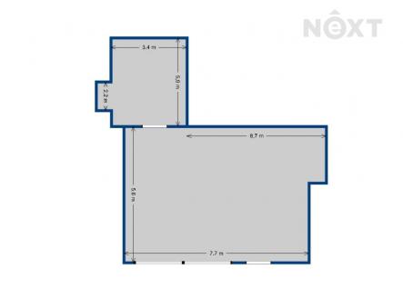 Pronájem - komerční objekt, obchodní centrum, 70 m²