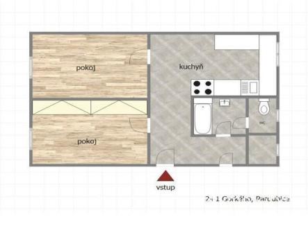 foto: 2 | Pronájem bytu, 2+1, 51 m²