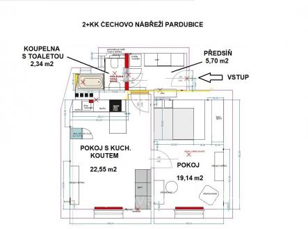 foto: 4 | Prodej bytu, 2+kk, 50 m²