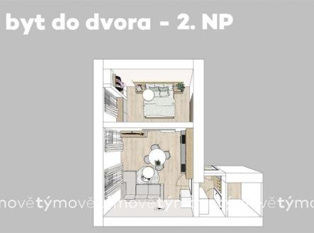 foto: 4 | Pronájem bytu, 2+kk, 40 m²