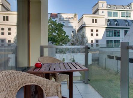 balkon | Prodej bytu, 1+kk, 36 m²