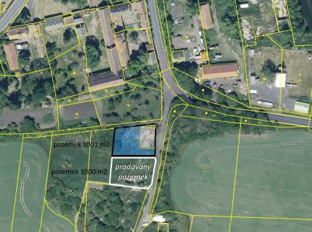 foto katastr 2 | Prodej - pozemek pro bydlení, 1 001 m²