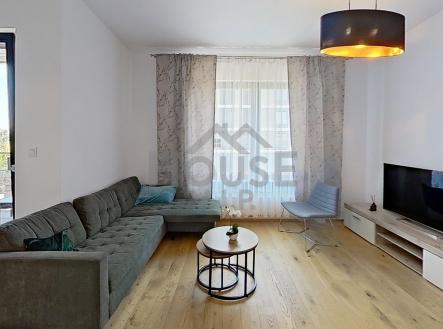 719-B2-Sokolova-Living-Room 1 | Pronájem bytu, 2+kk, 60 m²