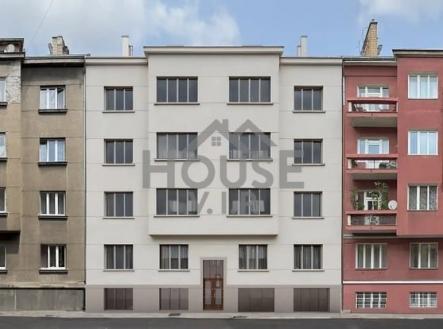 vizualizace domu po obnoveni fasády | Prodej bytu, 2+kk, 60 m²