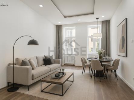 Vizualizace_1b | Prodej bytu, 3+1, 84 m²