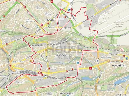 vysocany mapa cista | Prodej - pozemek, zahrada, 8 993 m²