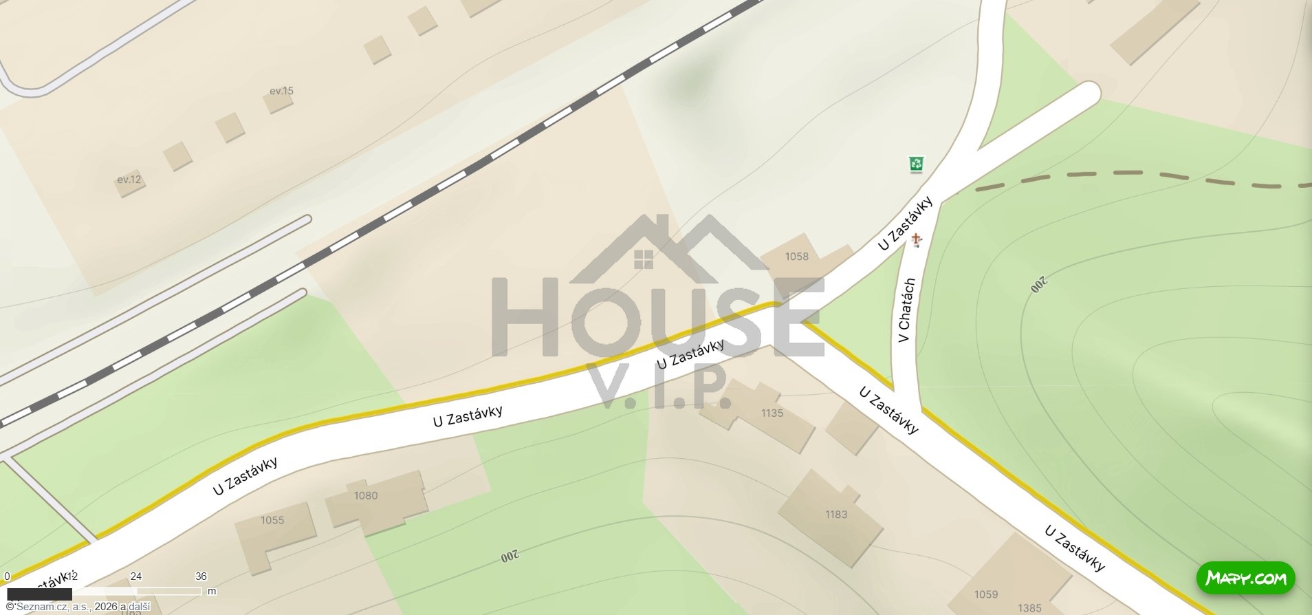 BD Roztoky Zalov mapa 1