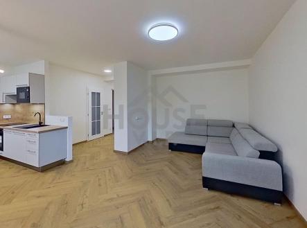 Drasarova-131911-Living-Room 1 | Pronájem bytu, 3+kk, 70 m²