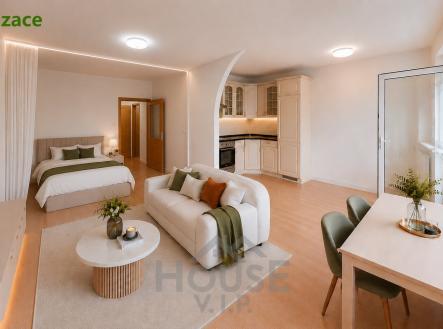 vizual 1 | Prodej bytu, 1+kk, 45 m²