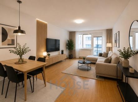 vizualizace | Prodej bytu, 1+kk, 34 m²