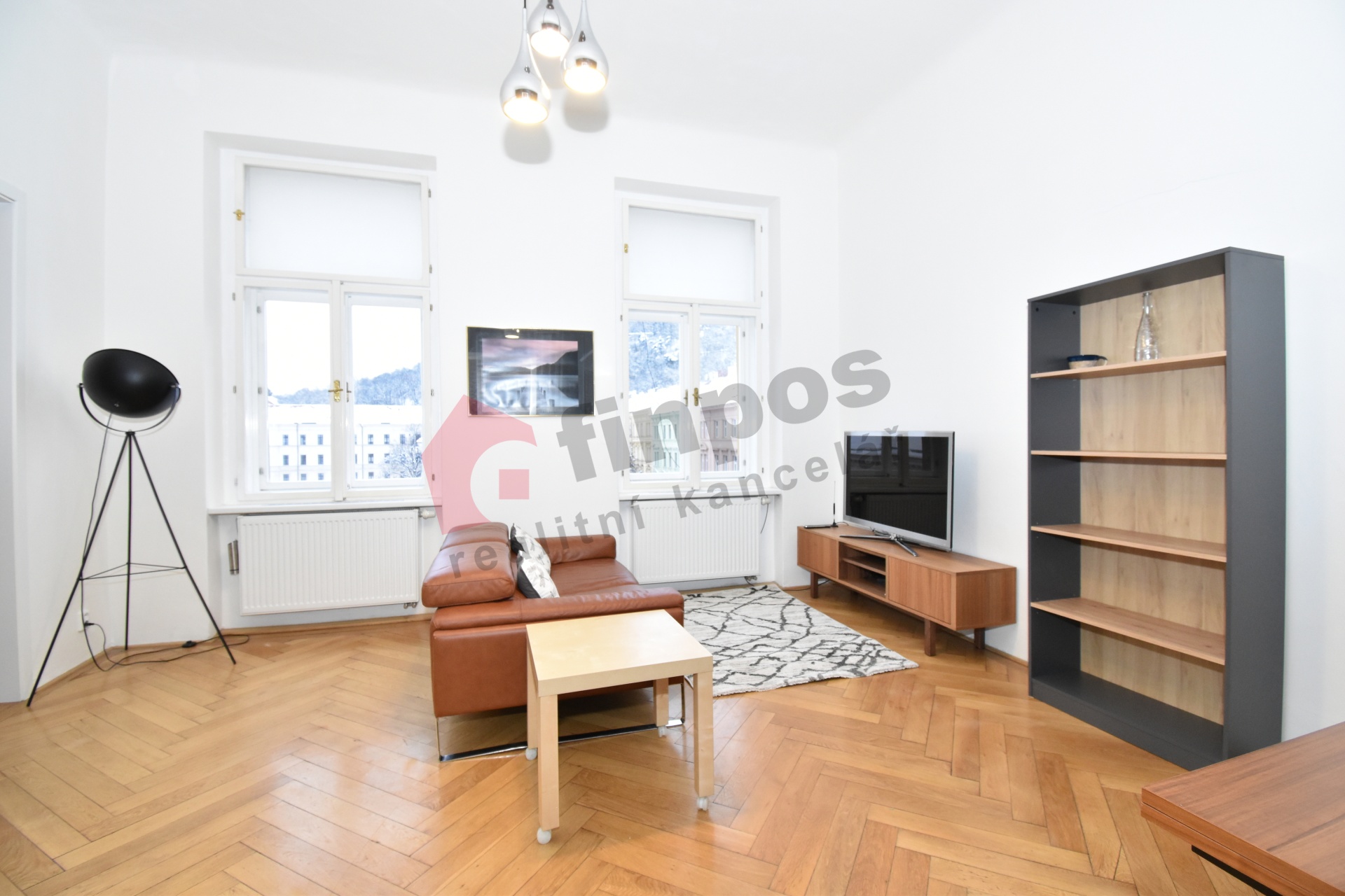 Pronájem bytu 2+kk, 44 m2, Smíchov, Praha 5