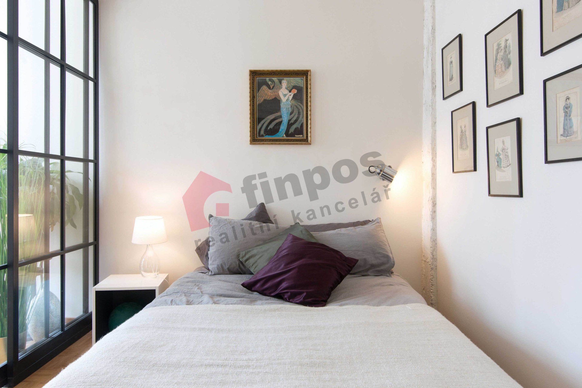 Pronájem bytu 2+kk, 42 m², Heřmanova 12