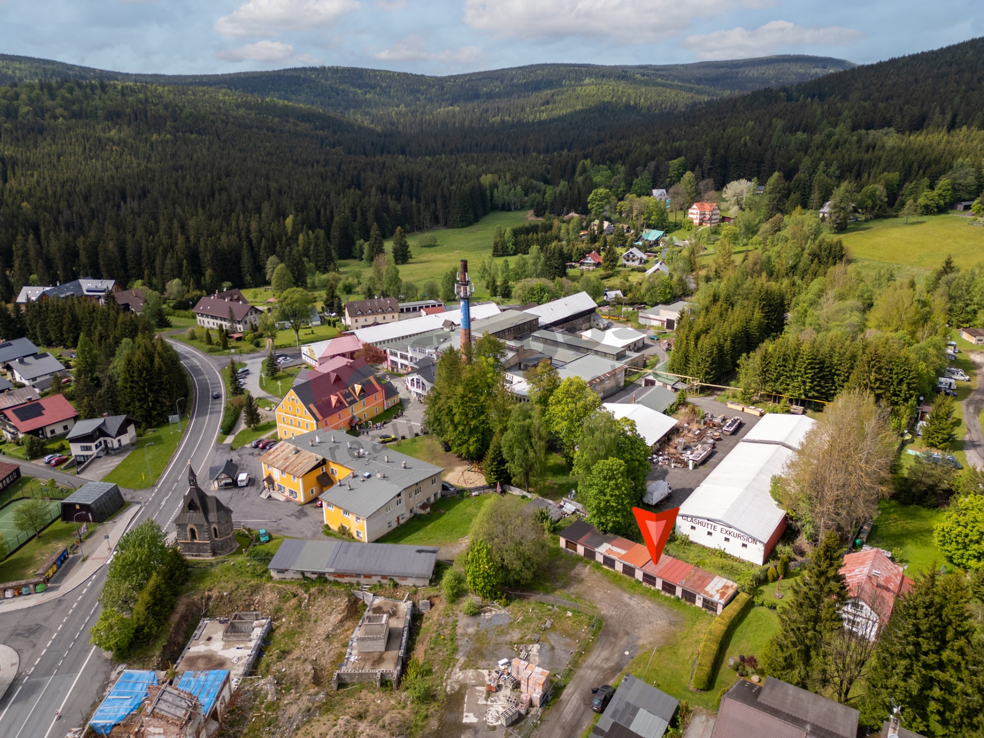 Prodej garáže Harrachov