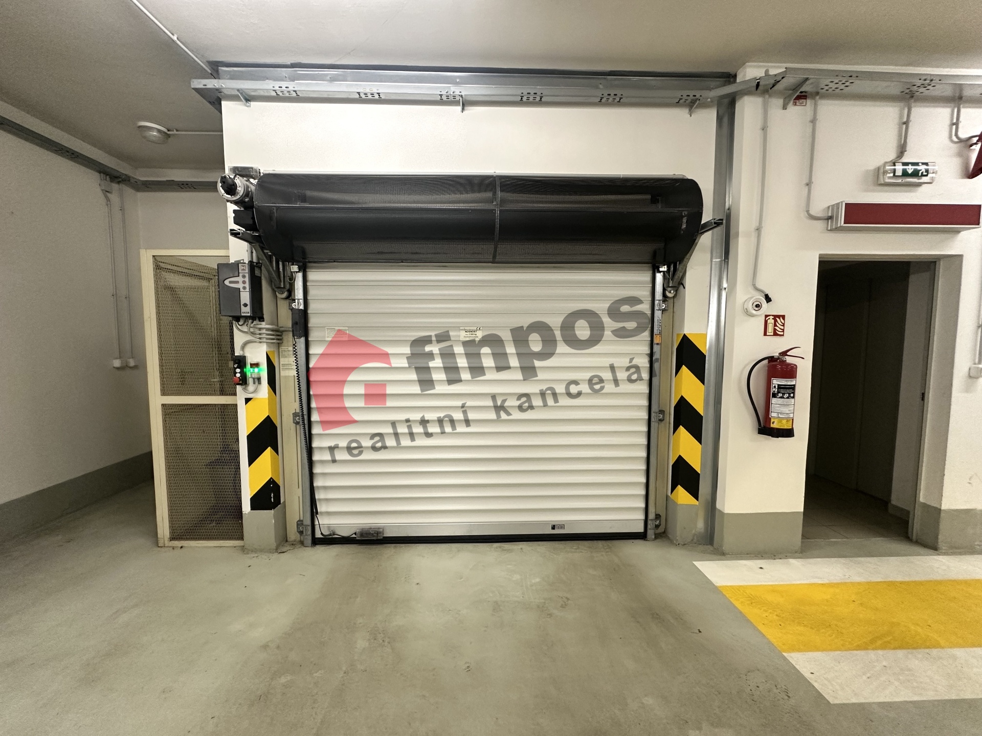 Pronájem garážového místa v pražských Košířích