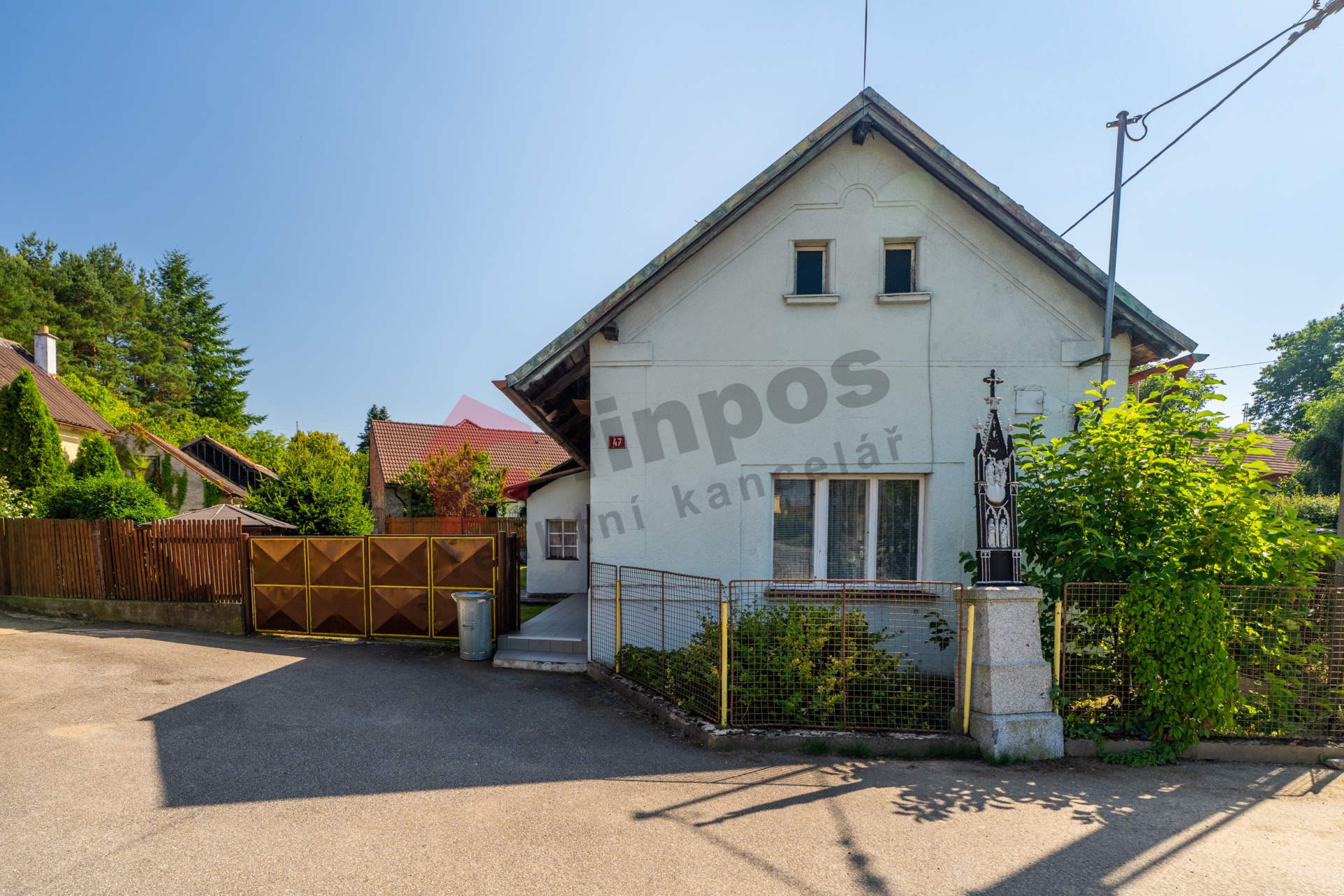 Prodej domu 3+1, 118m2, s pozemkem 2044m2, Radošovice u Vlašimi.