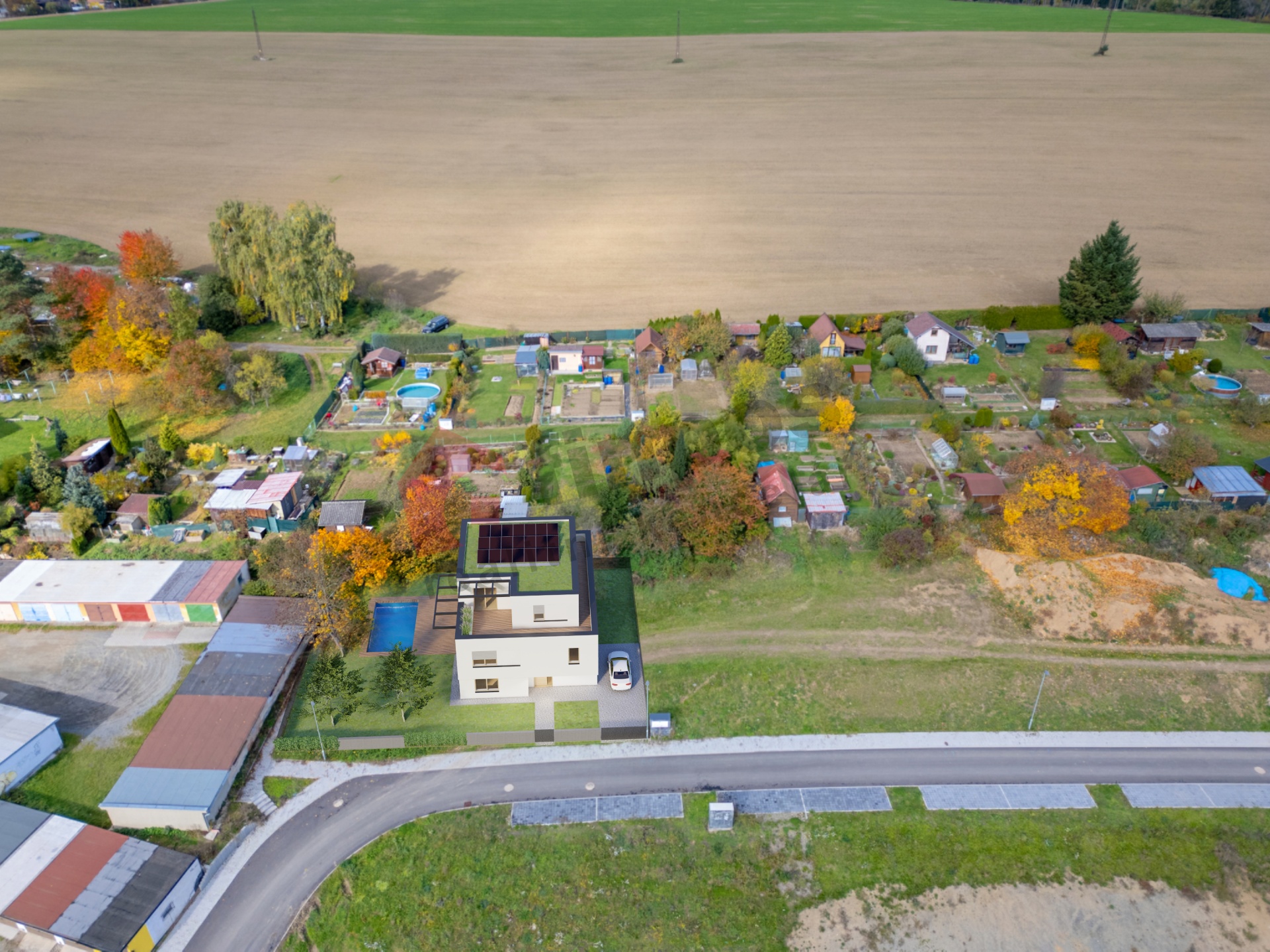 Prodej stavebního pozemku ve Vlašimi