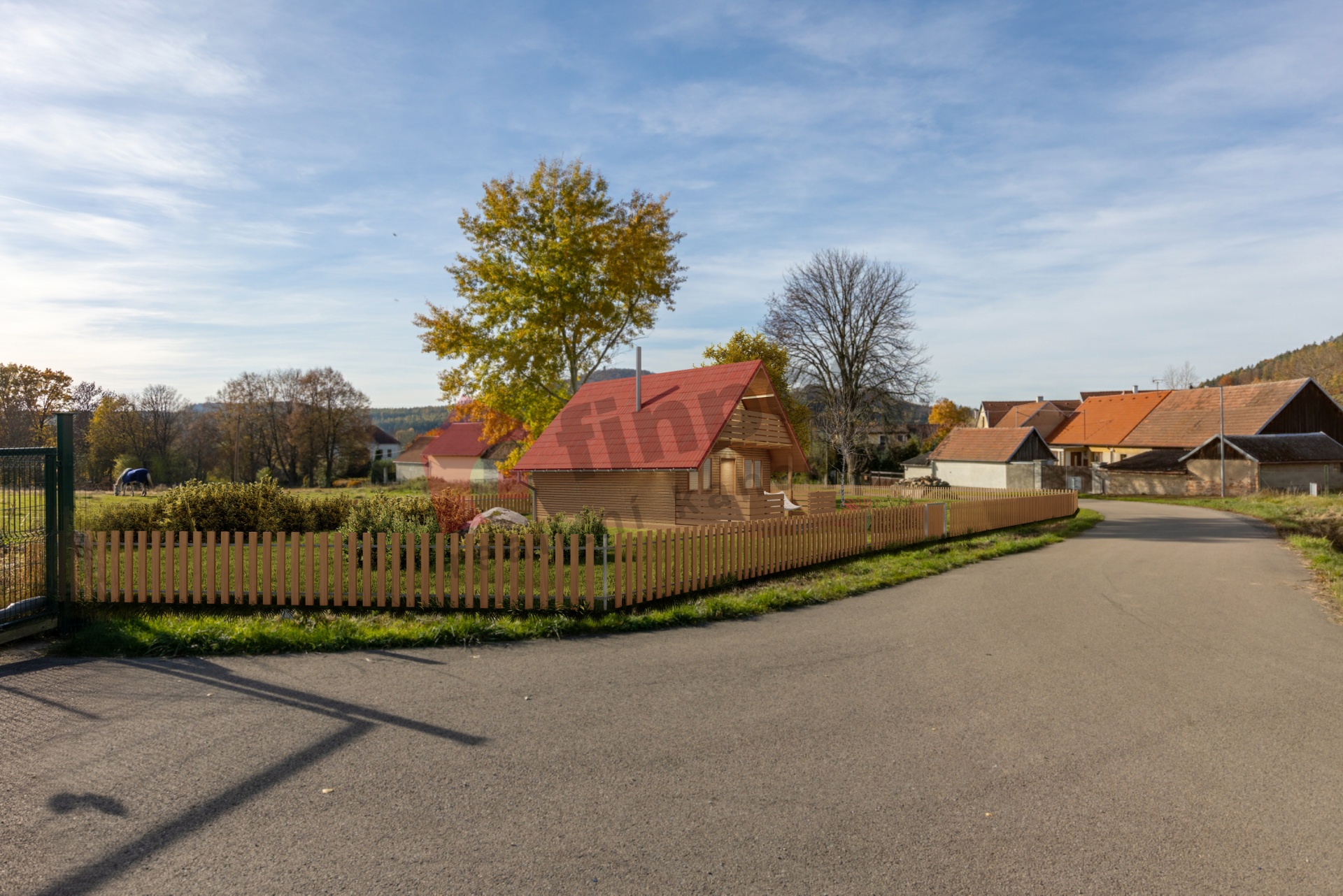 Prodej projektu na klíč s pozemkem 954 m2 v Křížově