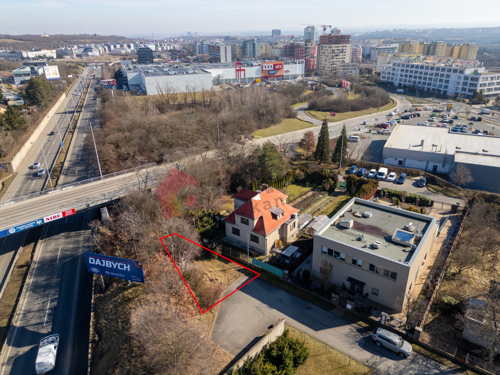 Prodej stavebního pozemku - Praha - Stodůlky