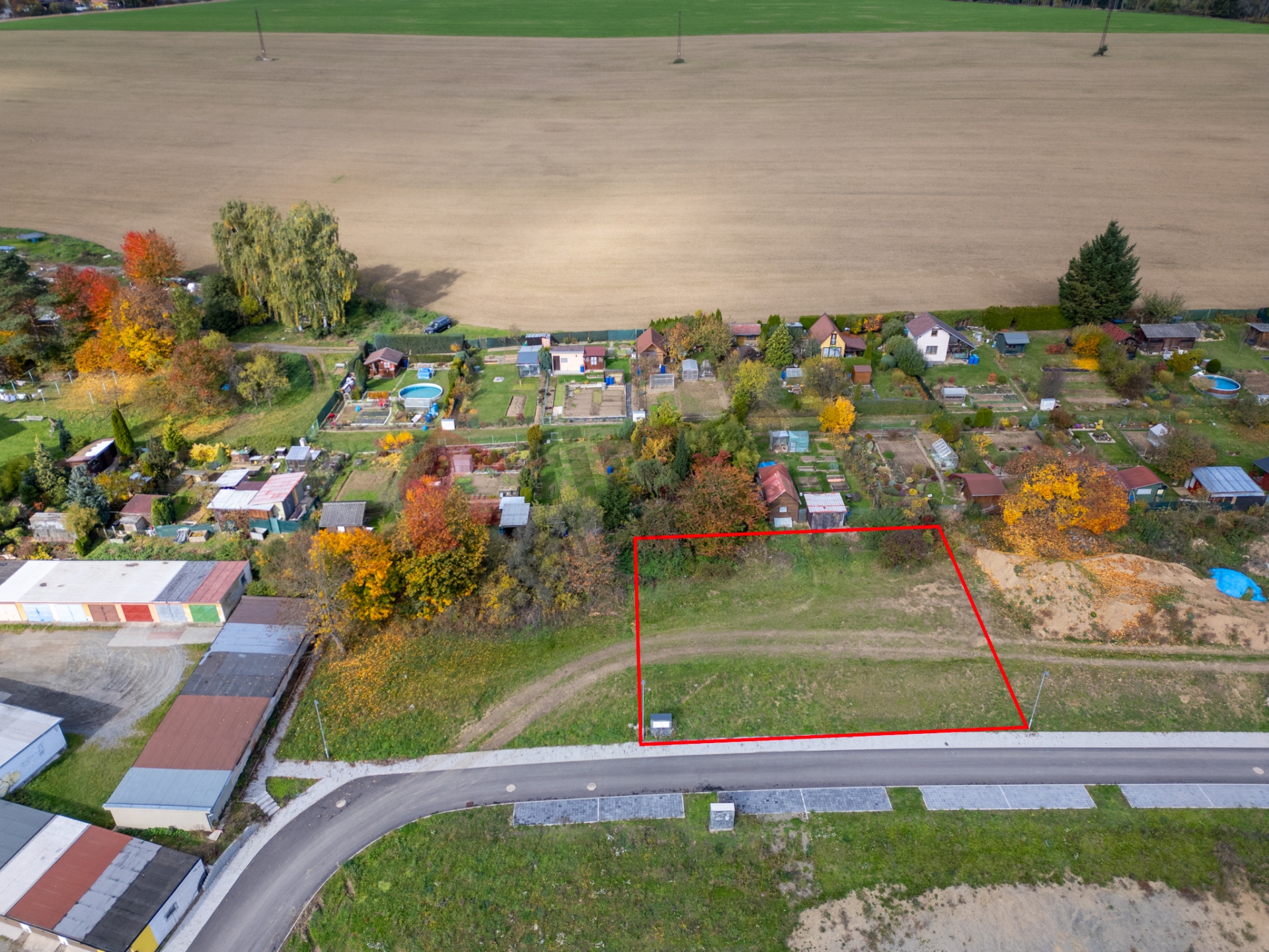 Prodej stavebního pozemku ve Vlašimi