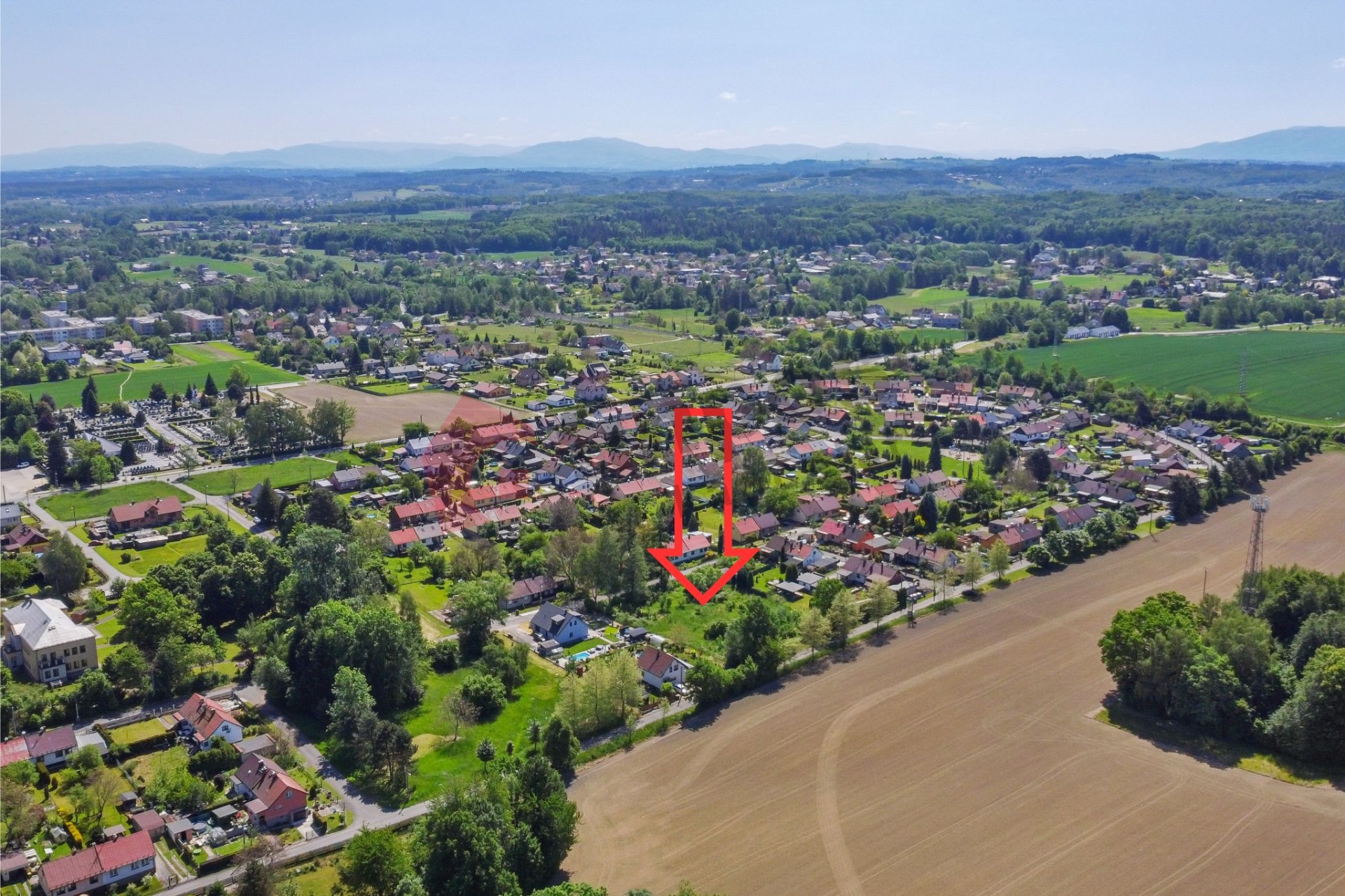 Prodej stavebního pozemku Horní Suchá 701 m2