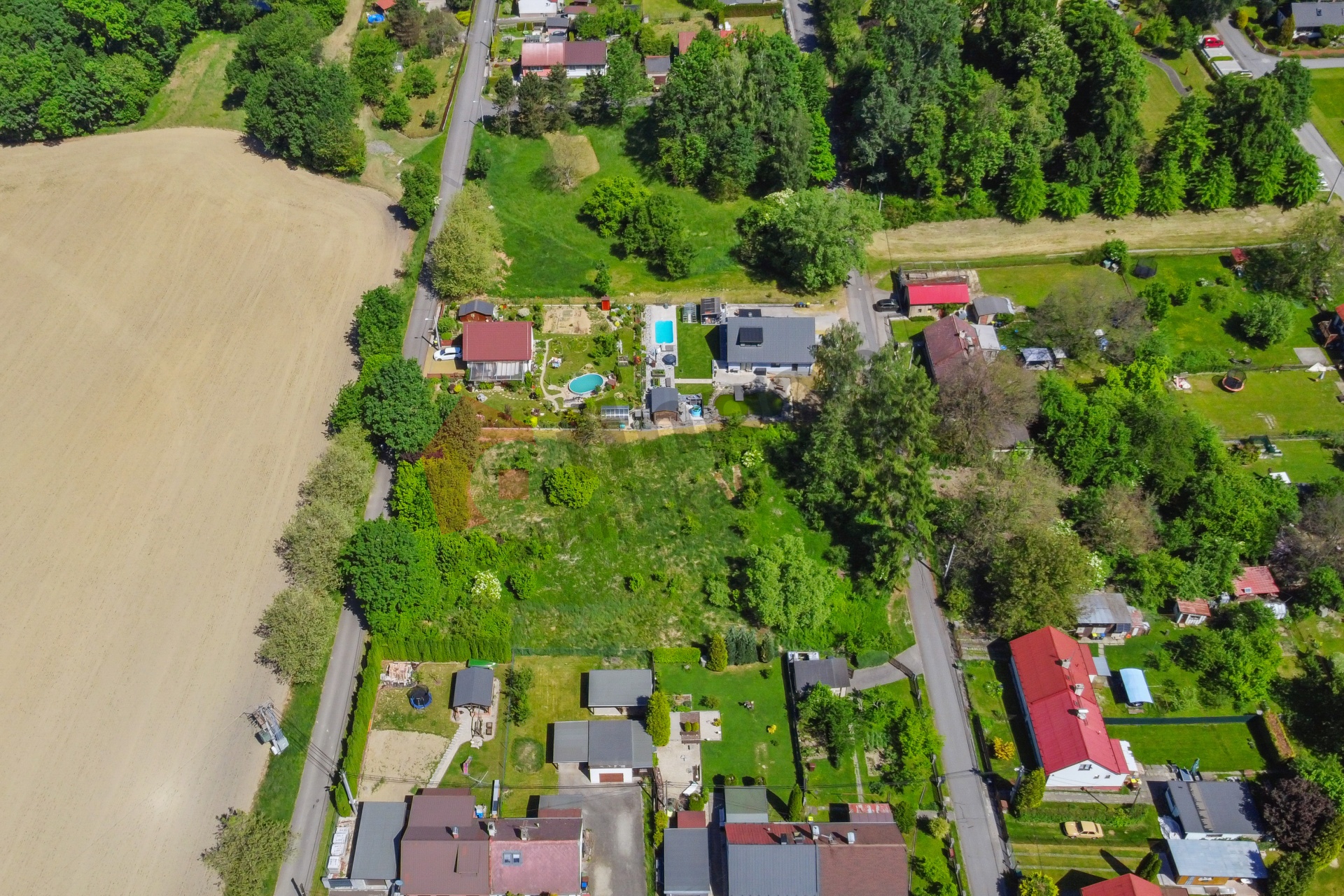 Prodej stavebního pozemku Horní Suchá 703 m2