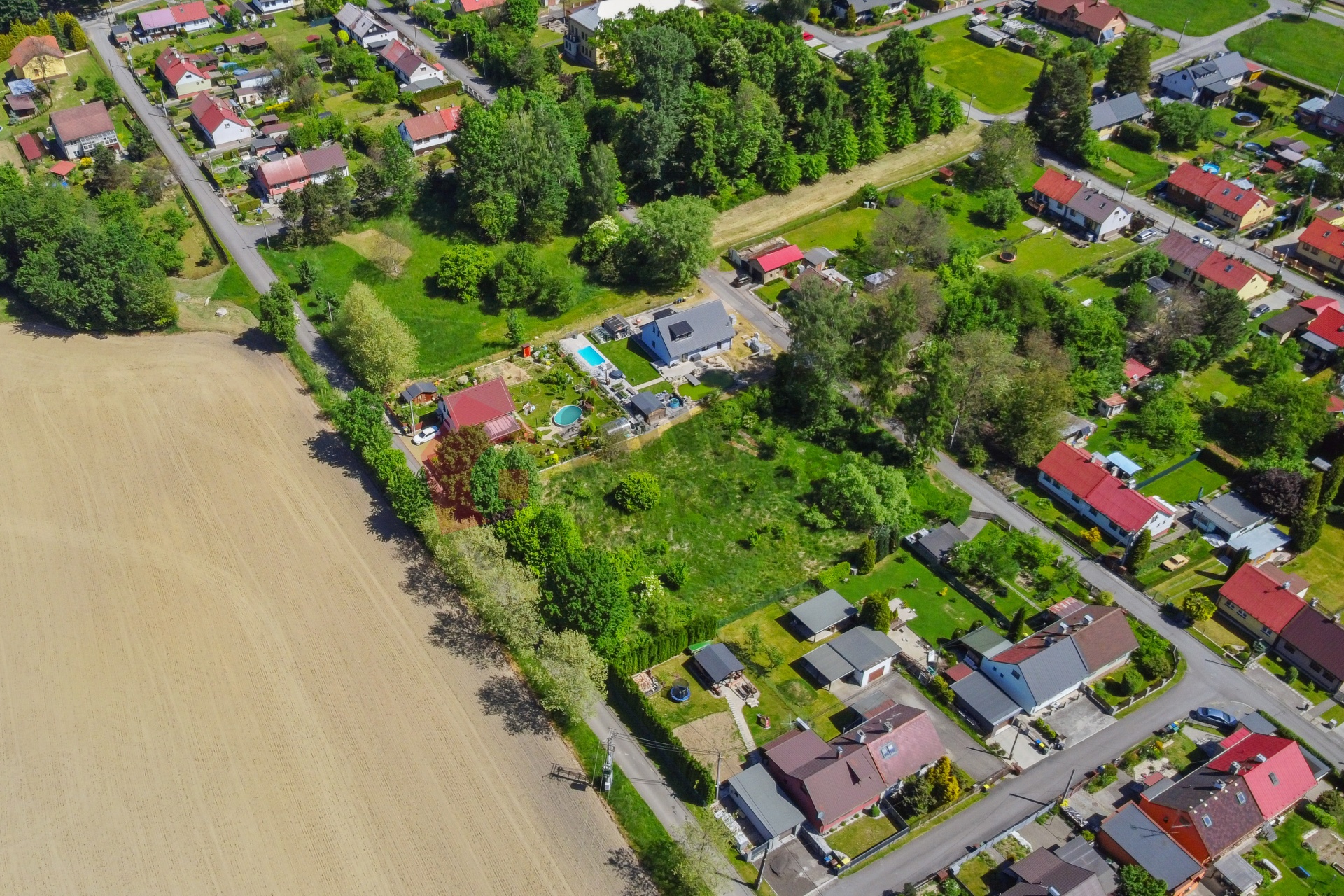 Prodej stavebního pozemku Horní Suchá 705 m2