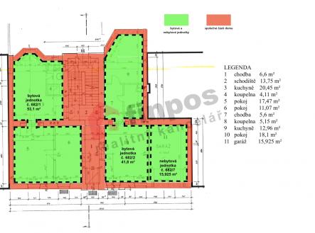 Prodej - nájemní dům, 318 m²